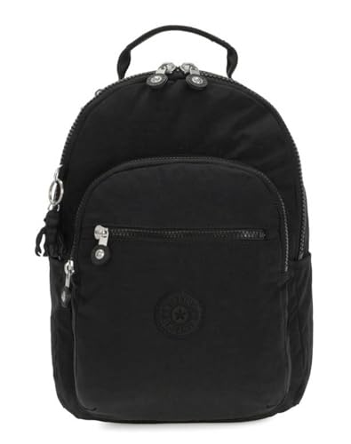 Miniatura 4 de Kipling Seoul S Mochila Pequeña, Black Noir (Negro)