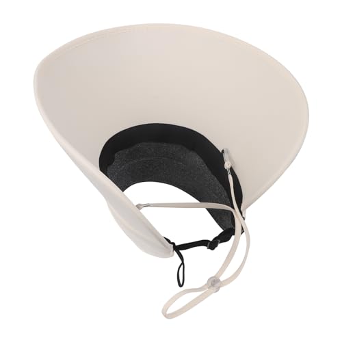 Chapéu feminino de aba larga com proteção UV chapéu dobrável para verão praia embalável chapéu de so