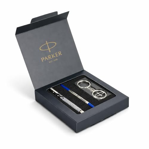 Parker Gift Set | Vector Special Edition Chrome Trim Roller Ball ...