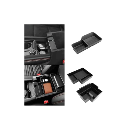 Image of LUWU for 2026 Explorer Center Console Organizer Accessories | for 2025 2026 Ford Explorer Front Armrest Storage Box Armrest Console Storage Box Insert Tray Coin Container 3-Pack