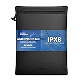 Tunrop Ipx8 Waterproof Document Bag: Submersible 1M / 30 Min For Business Travelers &Amp; Boating – Keep Legal Docs, Passports &Amp; Valuables Bone-Dry In Rain Or Spills – 15.3X11.8' Portable Zipper Pouch