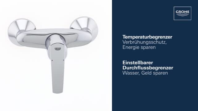 GROHE Start | Brausearmatur mit GROHE StarLight Oberfläche | chrom 