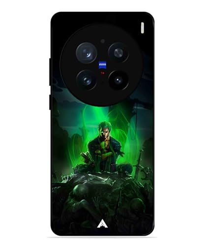 Image of Premium Anime 1 Case for Vivo X200 Pro (Glossy Finish) Soft-Touch Metal TPU Back Cover, Shockproof, Designer, Aesthetic Mobile Phone Case