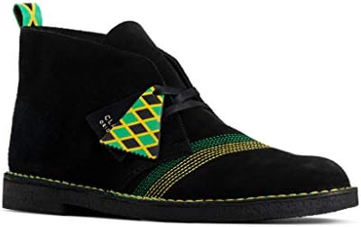 Clarks Desert Jamaica Black/Multi Stitch 11 D (M) | Image 6