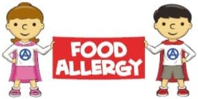 Food Allergy Bag Tag (Pack of 2)