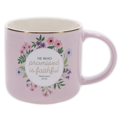 Image of Christian Art Gifts Inspirational Scripture Ceramic Coffee Mug for Women