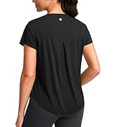 G Gradual Women's Workout Tops Short Sleeve Lightweight Athletic Yoga Running Shirts Loose Fit Qu...