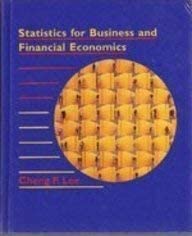 Statistics for Business and Financial Economics book cover