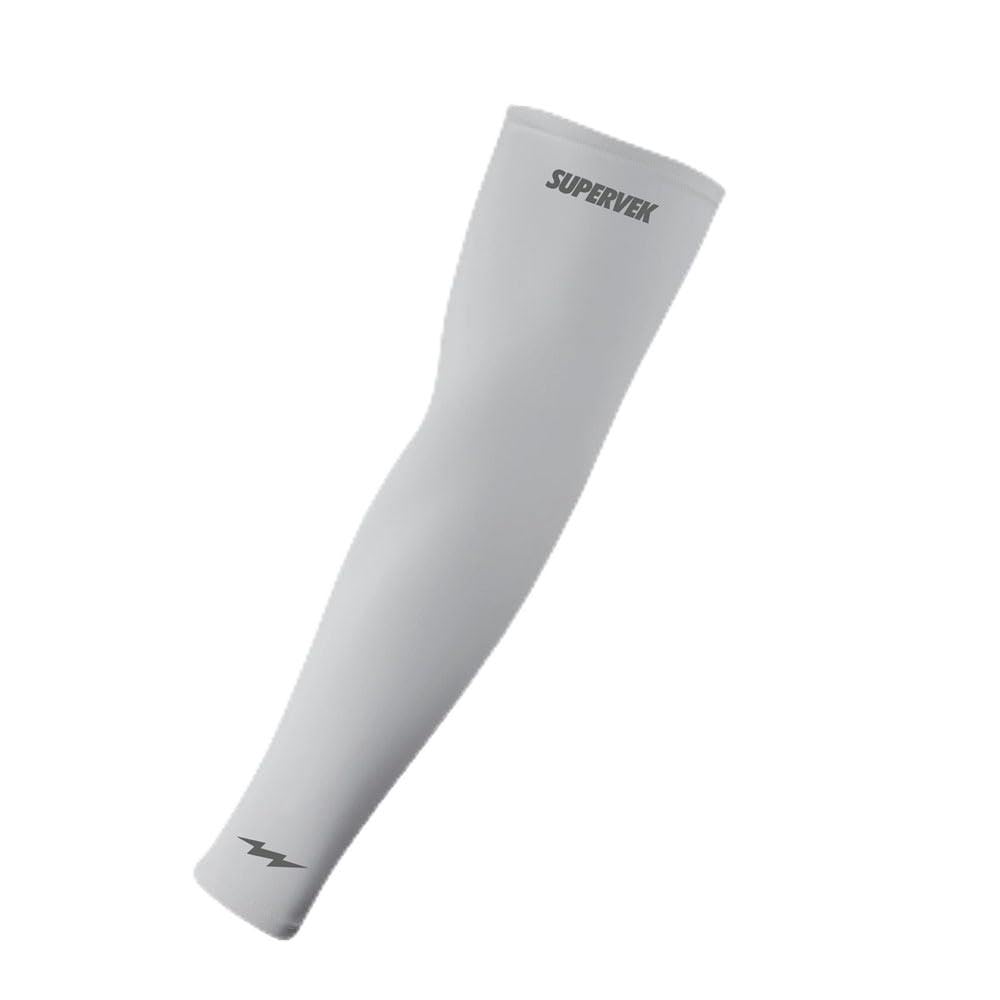 SUPERVEKCompression Sleeve - L-XL- White, White, L/XL