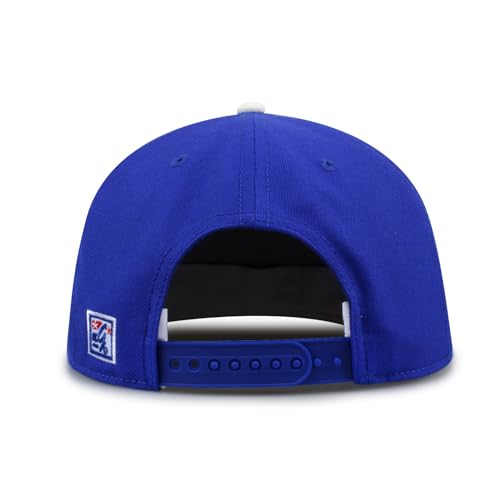 The Game NCAA Licensed Duke Blue Devils Flat Brim Snapback Hat miniatura 4