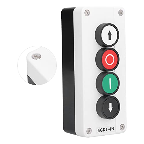 Station de commutation momentanée de commande pour porte à rouleau - 4