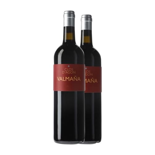 Clos d'Agon Valmaña Negre Empordà 75 cl Vino tinto (Caja de 2 Botellas de 75 cl)