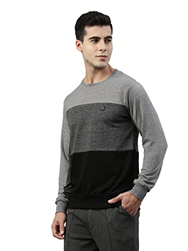 Image of Proline Men's Cotton Blend Crew Neck Pullover Sweater