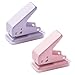 2 Pcs Portable Hole Puncher Single Hole Punched Handheld Paper Punched Small Hole Punched School Supplies