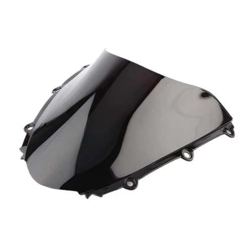 Pare-brise moto double bulle noir pour Honda CBR1000RR 2004-2007