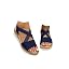 Cross Strap Deep Blue