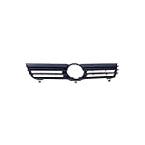 Avant - Noir Repiauto - Grille de calandre avant noire compatible avec Volkswagen Polo 3 1999-2001