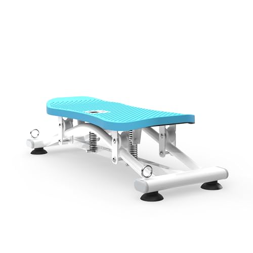 Simulador de Esquí Deslizante con Bandas de Resistencia, Equipo de Entrenamiento Cardiovascular para Gimnasio en Casa, Máquina de Ejercicio de Cuerpo Completo con Base Antideslizante, Color Azul miniatura 1