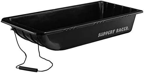 Slippery Racer Heavy Duty Durable Multi Purpose Utility Sled for Hauling, Supplies, Equipment, Gear, Hunting, ice Fishing and Wood.