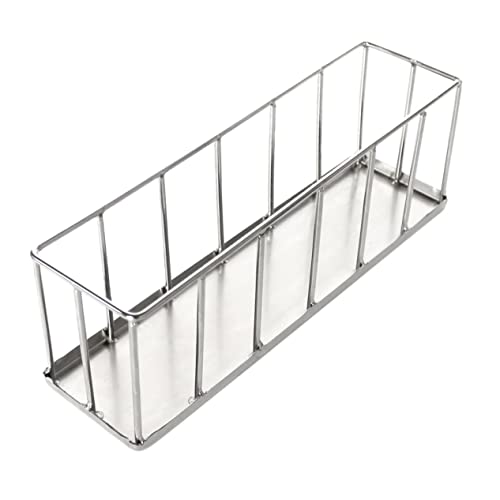 PERSELOSO ステンレス製爬虫類給餌皿 環境保護 高硬設計 リクガメ トカゲ用 ペットケージ対応 水吸収なし 簡易給餌 清掃の必需品