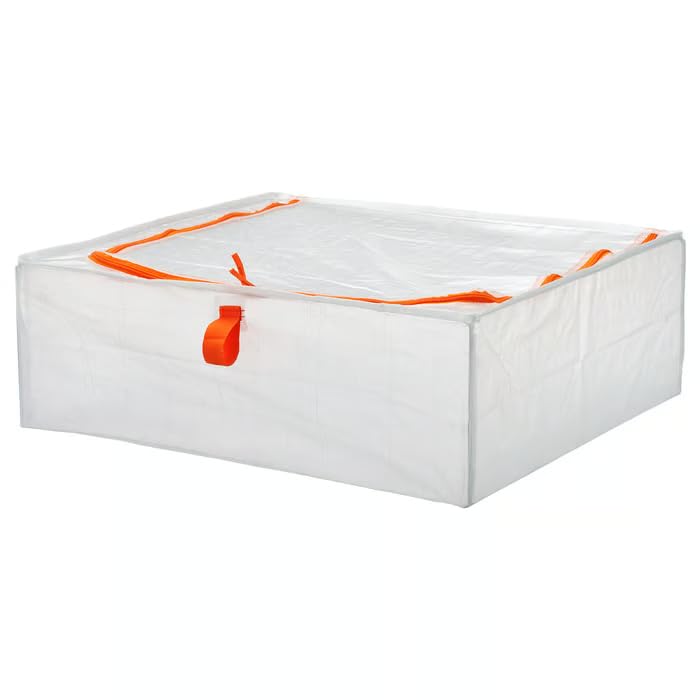 PÄRKLA Storage Case, Foldable, for Seasonal Clothes, Duvets and Pillows, 55x49x19 cm-image-46