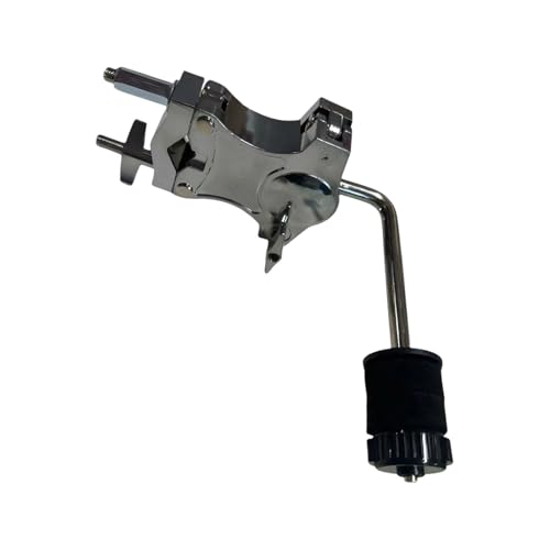 Metal Cowbell Holder Drum Stand Extension Clip Connecting Bracket Clamp Drum Hardware Replacement Parts Enduring Metal Cowbell Holder miniatura 5