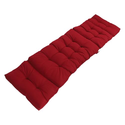 Coussin de chaise longue extérieur résistant eau grand matelas transat - 7
