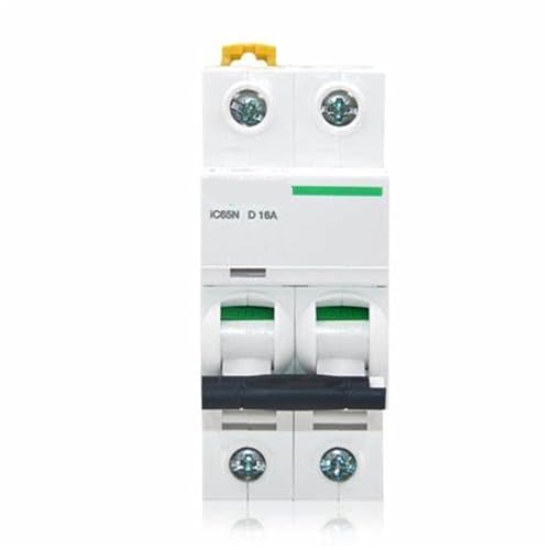 Disjoncteur 40A Acti9 iC65N type D protège contre court-circuit moteur triphasé