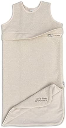 My Sleep Minder Baby Anti Radiation Baby Sack & Blanket, EMF Protection Wearable Blanket, Radiation Blanket Pregnancy, Unisex, 6-18 Months, Beige