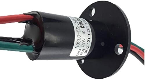 30A Wind Power Slip Ring Diameter 22mm 3 Wires High Current Conductive Slip Ring Gimbal PTZ Spare Parts