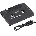 ciciglow Bluetooth Cassette Adapter, Noise Reduction Stereo High Fidelity Tape Player Bluetooth 5.0 Cassette to Aux Adapter for Car Tablet