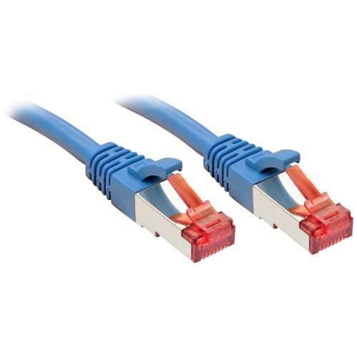 LINDY Câble réseau Cat.6 S/FTP, cuivre, 250MHz, Bleu, 5m