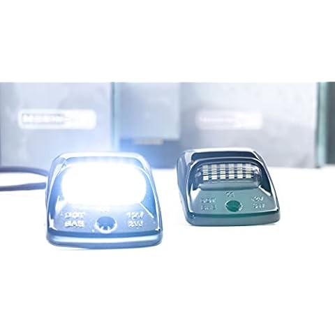 Morimoto XB LED License Plate Lights, Black Housing Upgrade, Fits Toyota Tacoma (05-15), Plug and Play Assembly, Easy Install, 5000k Pure White Light, Anti-UV Coating (1x LF7726) Cover
