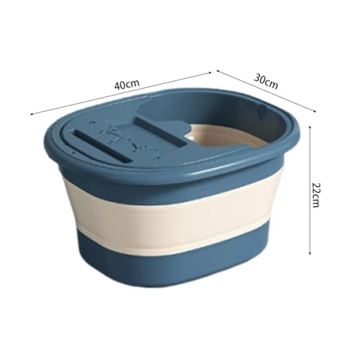 Lavapiés plegable portátil para camping y baños relajantes 3