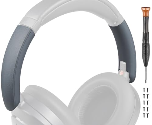 Image of SOULWIT Headband Side Cover Slider Outer & Inner for Sony WH-XB910, XB910N Extra Bass Noise Cancelling Headphones(Do Not Fit WH-XB900N), Replacement Head Band Repair Part Accessories Kit - Grey