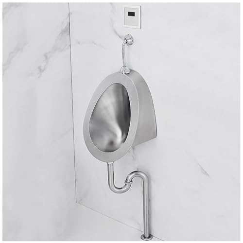 Urinario de lavado suspendido con sensor electrónico para adultos y uso comercial
