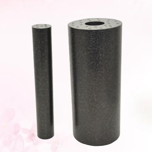 Rodillo de Masaje Pilates EPP, Set de 2 Piezas, Negro, para Entrenamiento Muscular, Masaje de Espalda y Mayor Flexibilidad en Ejercicios de Pilates y Fitness miniatura 7