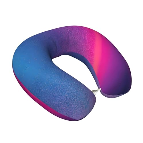 Almohada de espuma viscoelástica para cuello viaje miniatura 2