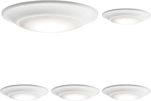 Vista 9 de Kichler Lighting 43878WHLED30 - Foco LED Downlight Gen I, color blanco, 6 pulgadas