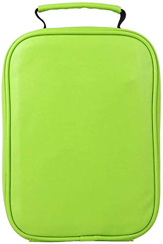 ONTESY Lancheira infantil de couro reutilizável à prova d'água com isolamento térmico bolsa de brin