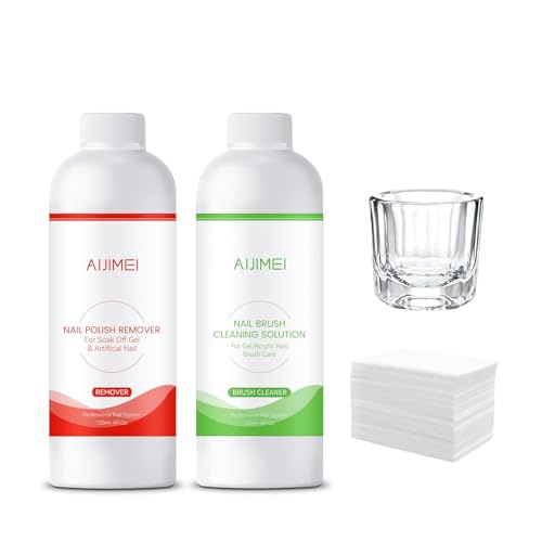 Image of Nail Brush Cleaner Gel (Nail Polish Remover Set) Fast Cleaning Nail Brush Cleaner Easy To Use For Salons And Home Use Acrylic Nail Brush Cleaner Nail Art Brushes Cleaner, Paint Nail Brush