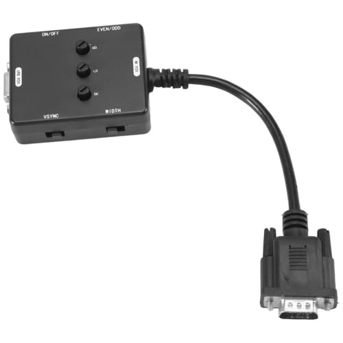 Generador VGA scanline con potenciómetros analógicos independientes de ajuste fino de imagen 3