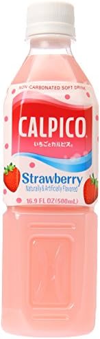 Calpico Non-Carbonated Soft Drink, Strawberry, 16.9 oz