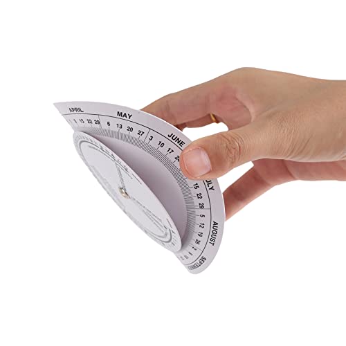 Image of Yinuoday Pregnancy Wheel, 8Pcs Pregnant Due Date Calculator for Doctors Midwives Nurses Pregnant Patients and Health Workers
