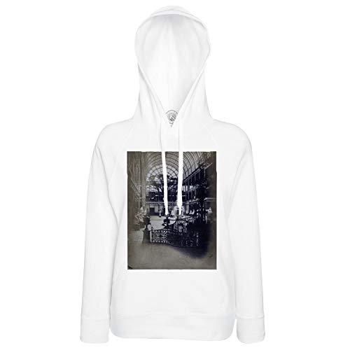 Sweat à capuche verrière Art Déco pull graphique imprimé architecture pour homme