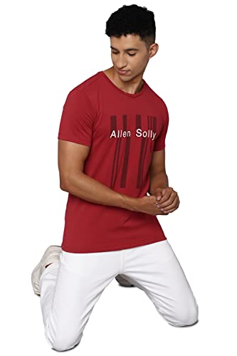 Image of Allen Solly Men's 100% Cotton Regular Fit T-Shirt
