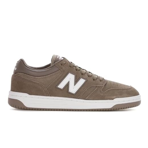 Tênis Masculino New Balance 480L Camurça Marrom Claro - 40
