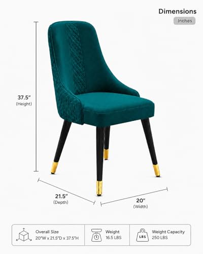 Image of WOODEN SPACE 6-Seater Wooden Dining Table Set | Nano Composite Marble Top | Solid Wood Base | Modern Dining Room Furniture with 6 Chairs (Sea Blue Vento)