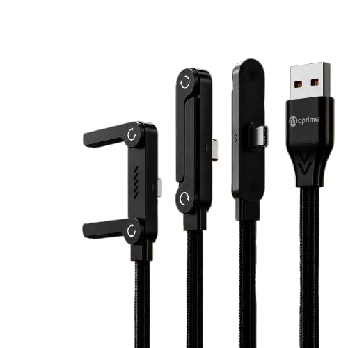 USB to Type-C Fast Charging Cable (65W 6.5A) | High Speed Data Sync Cord Compatible with OnePlus (Warp/Dash), VOOC/SuperVOOC, Samsung & Type-C Devices (Red & White, 1 Meter)-picture-39