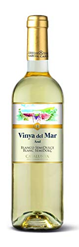 Vinya del Mar Azul Vino Blanco Semidulce, 0.75L